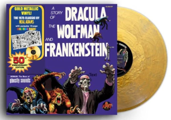 House of Terror Vinyl: A Story of Dracula - The Wolfman Record