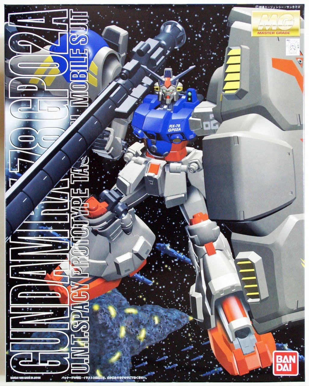 Gundam 0083: RX-78GP02A Gundam GP02 Physalis - MG 1/100 Scale Model Kit