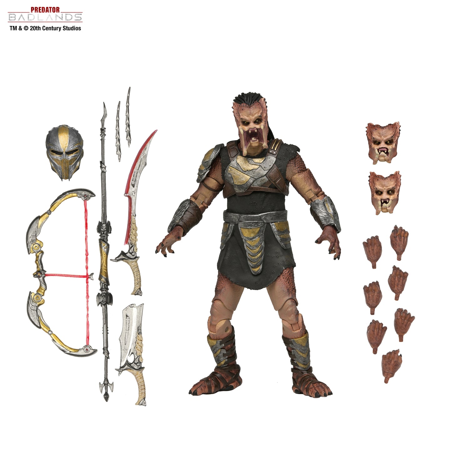 (Pre-Order) Predator Badlands: Ultimate Dek (Training Armor) - 7 in Scale Action Figure
