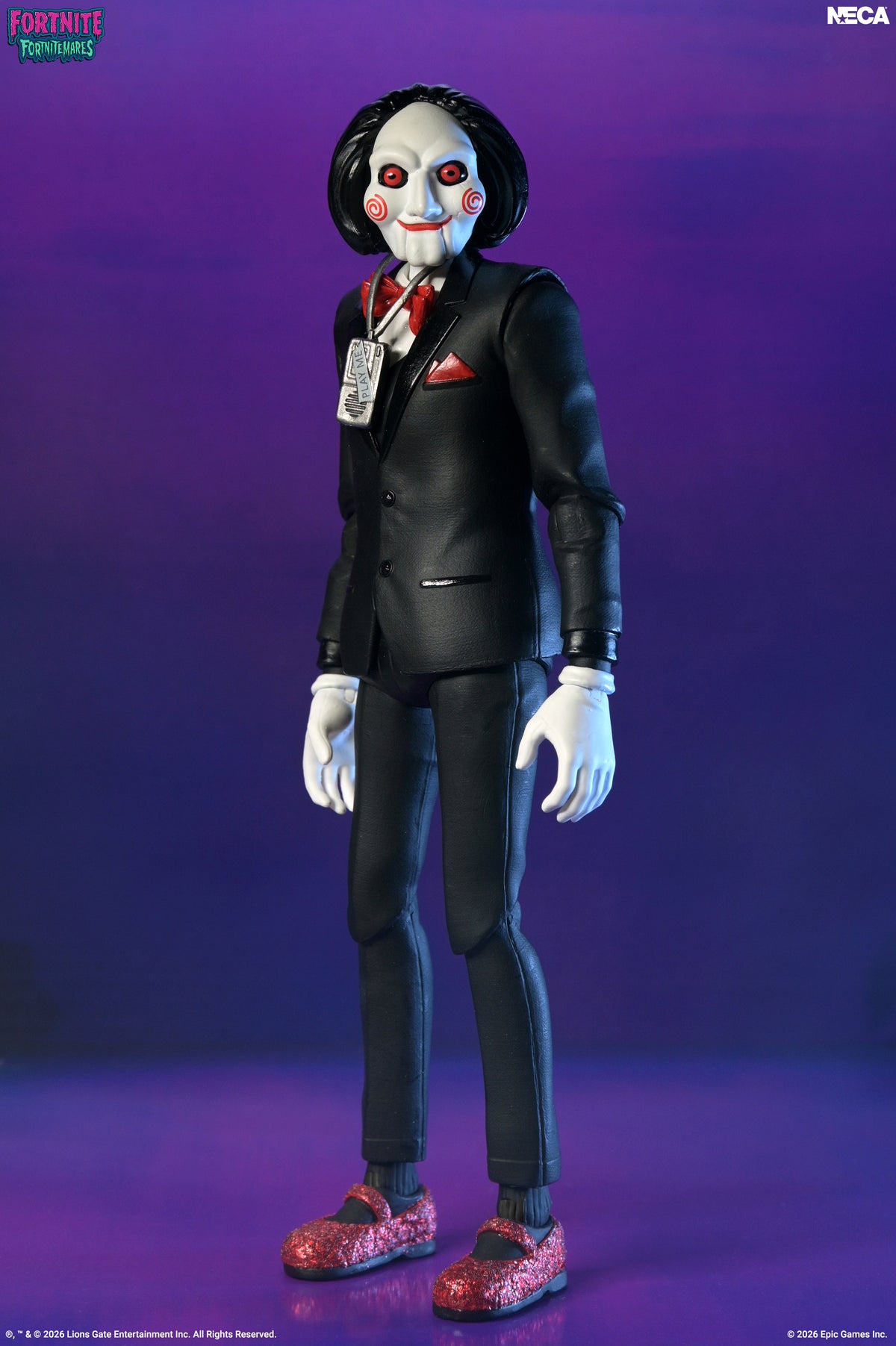 Fortnite x Saw: Billy the Puppet - 7 Inch Scale Action Figure