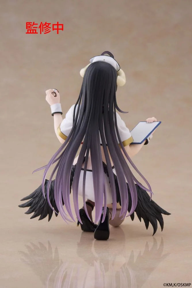 Overlord: Albedo (Nurse Ver.) - Desktop Cute Figure