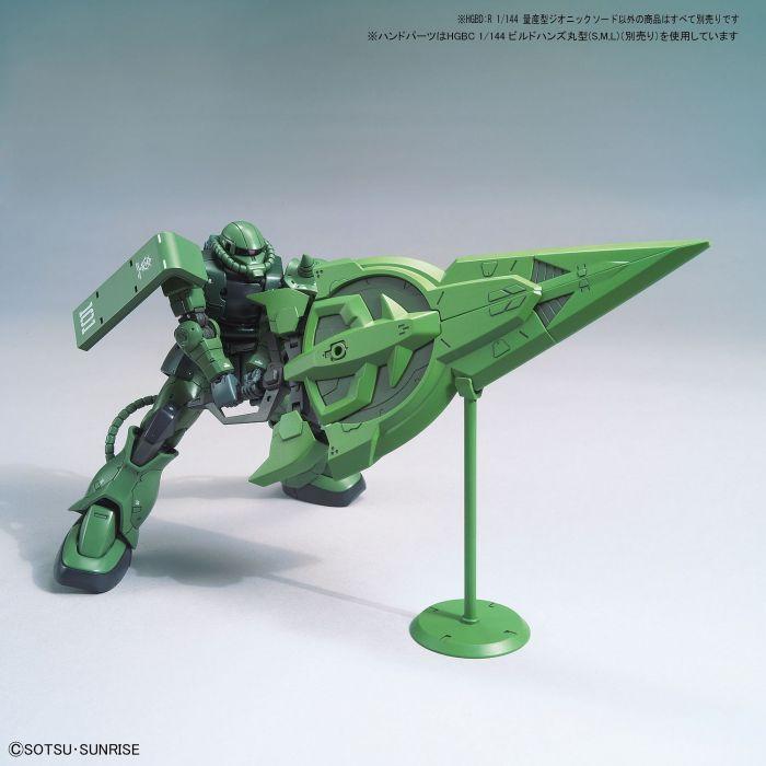 Gundam Build Divers - #12 Mass-Produced Zeonic Sword - 1/144 HGBD Model Kit - Videguy Collectibles