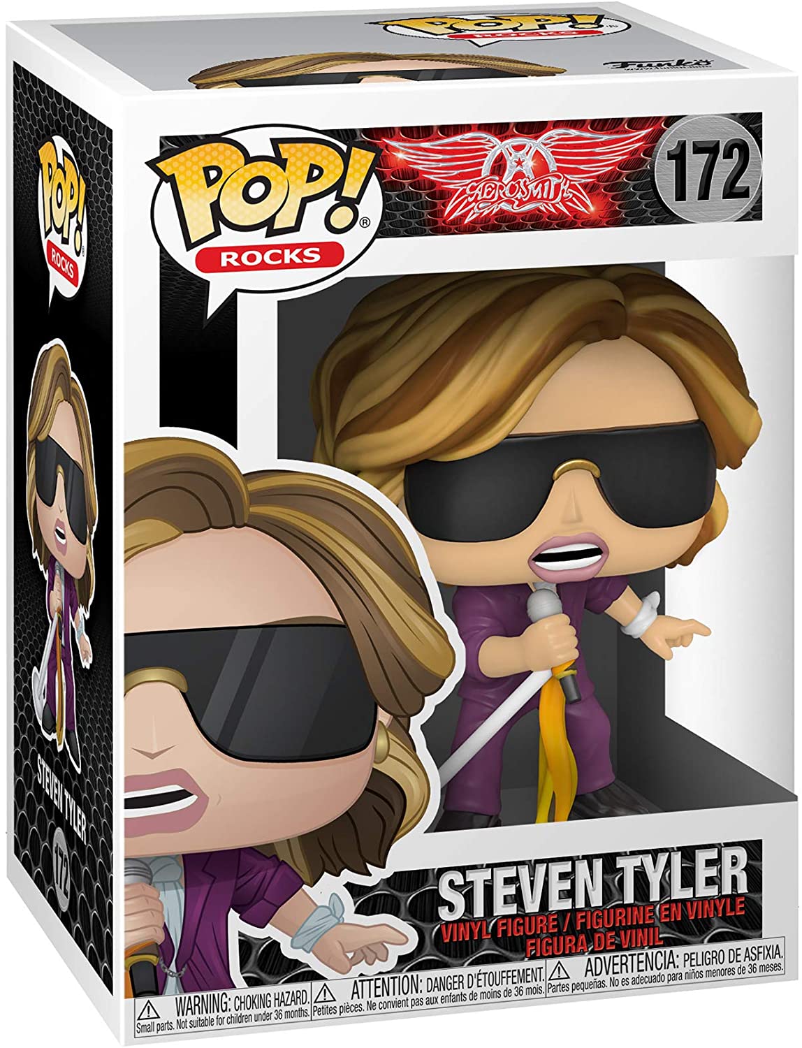 Funko POP! Rocks: Aerosmith - Steven Tyler #172