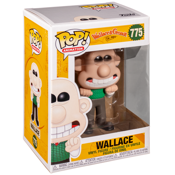 Funko POP! Animation Wallace & Gromit Wallace 775 Utopia Toys and