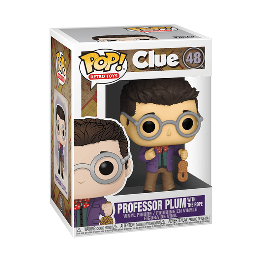Funko POP! Retro Toys: Clue - Professor Plum w/ Rope #48