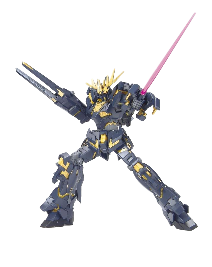 Unicorn Gundam - Unicorn Gundam 02 Banshee (Destroy Mode) #134 - 1/144 HGUC Model Kit - Videguy Collectibles