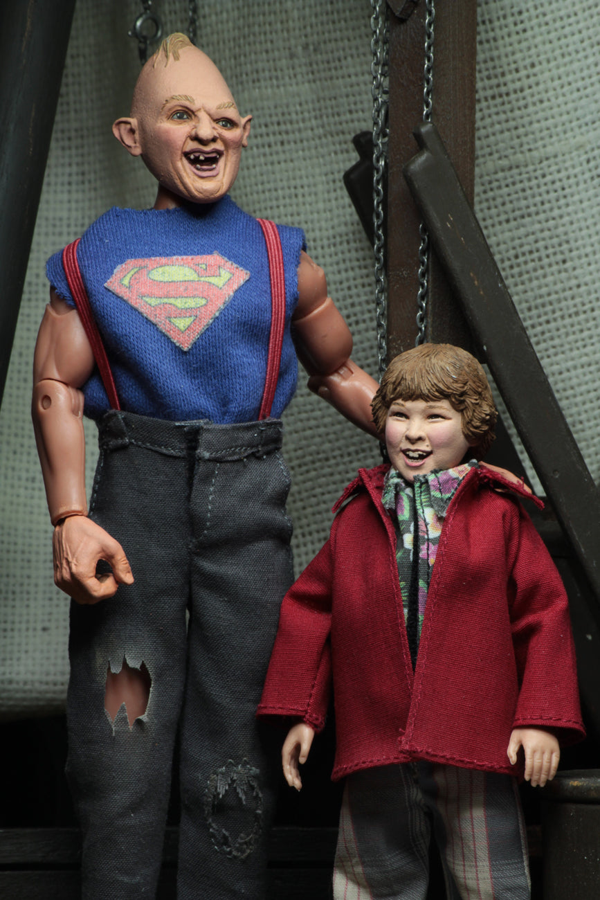 NECA 8 Inch Clothed Action Figure - The Goonies Sloth and Chunk 2 - Pack - Videguy Collectibles