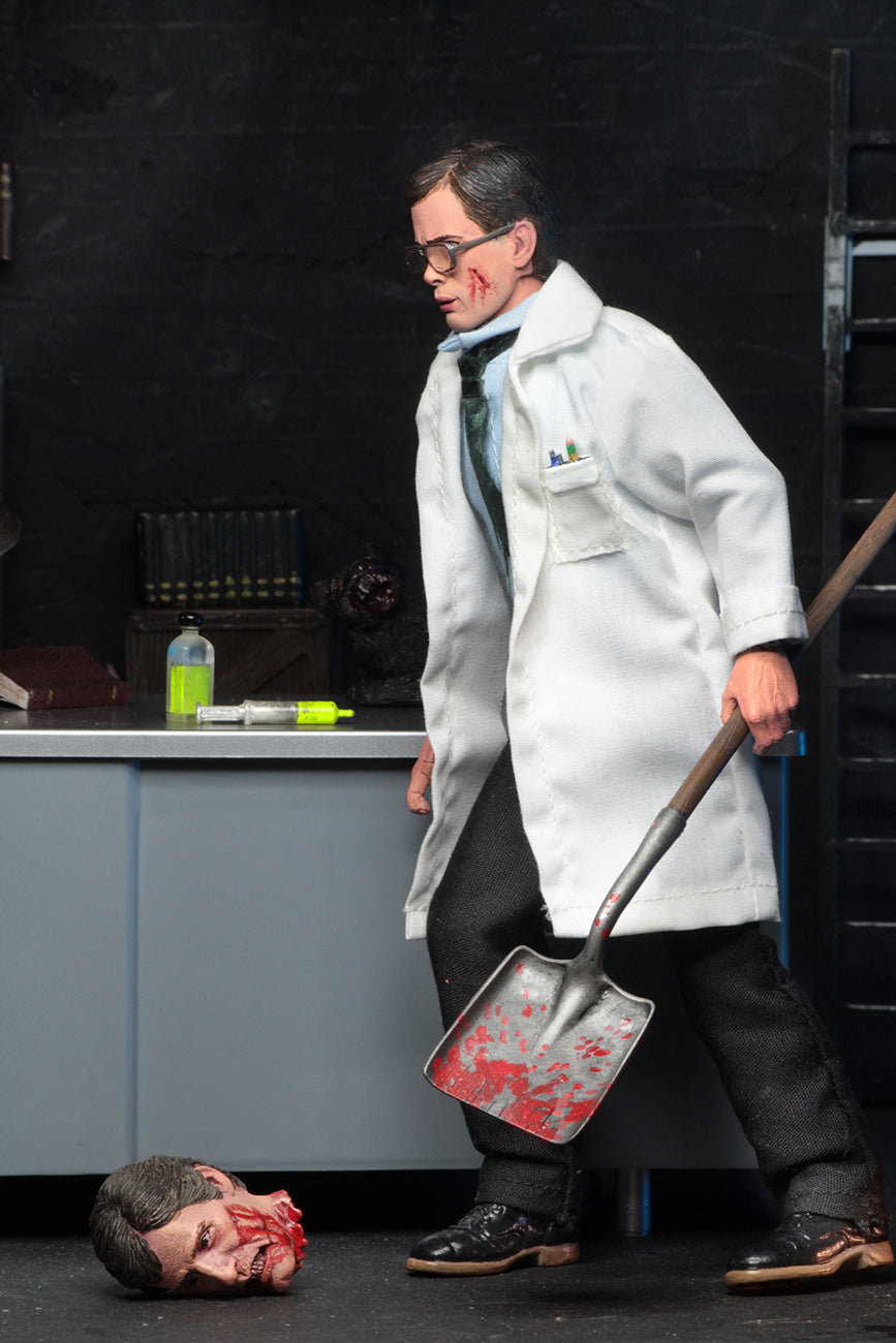 NECA 8" Clothed Action Figure - Re-Animator - Herbert West - Videguy Collectibles