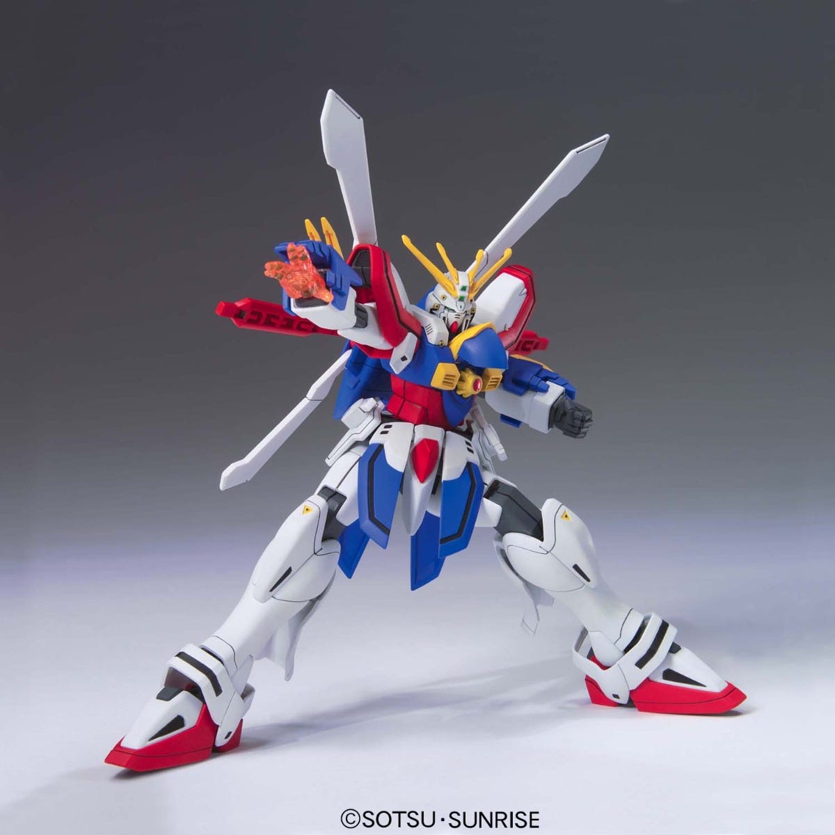 G-Gundam: #110 God Gundam - HGFC 1/144 Scale Model Kit - Videguy Collectibles