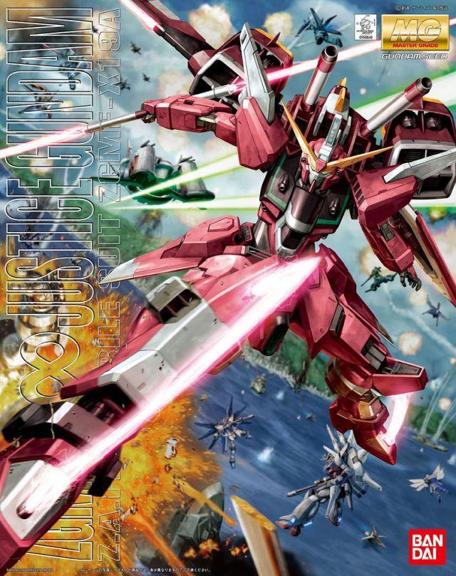 Mobile Suit Gundam: Gundam Seed Destiny - ZGMF-19A Infinite Justice Gundam - MG 1/100 Model Kit - Videguy Collectibles
