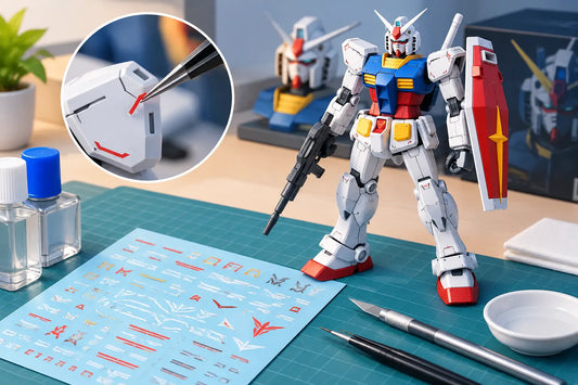 Gundam Decal Application Guide for Clean Builds