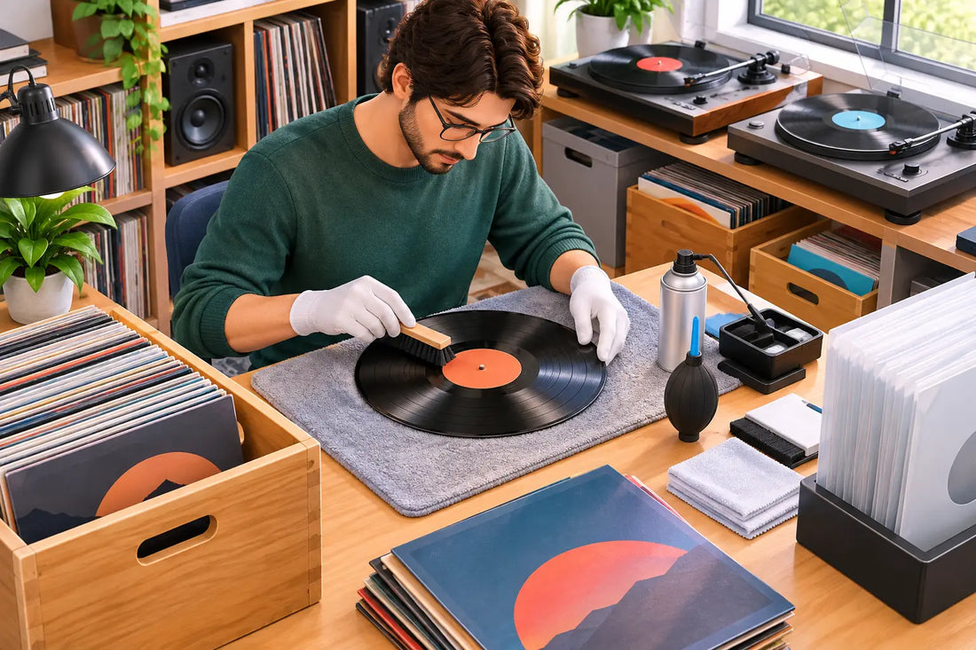 How to Clean Vinyl Collectibles Without Damage