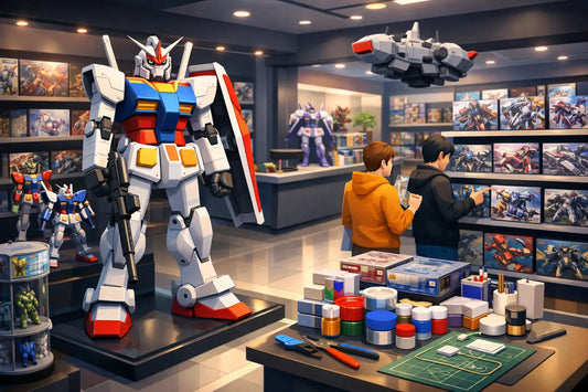 Gundam Knoxville: Where Builders Shop Smart
