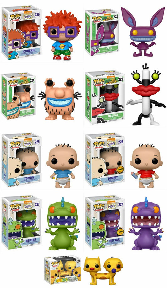 Funko Announces Nickelodeon 90's Pop! - Videguy Collectibles will have them