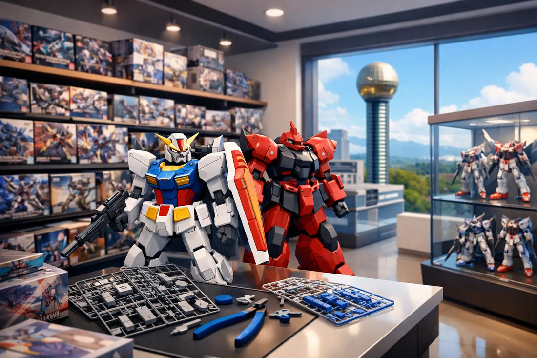 Best Gundam Store in Knoxville for Gunpla