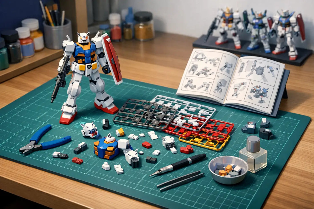 How to Start Gunpla Building at Home