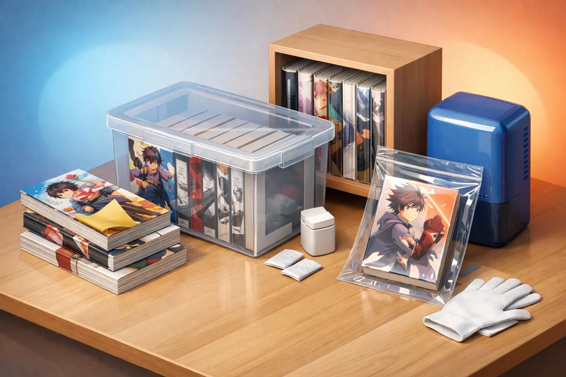 How to Store Manga Without Yellowing