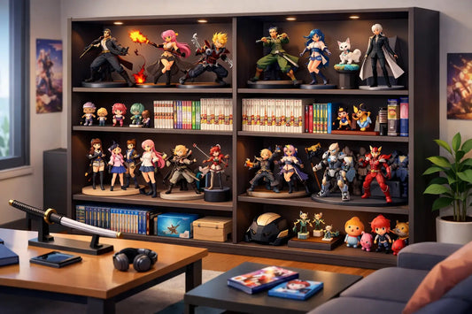 Anime Shelf Organization Example for Collectors