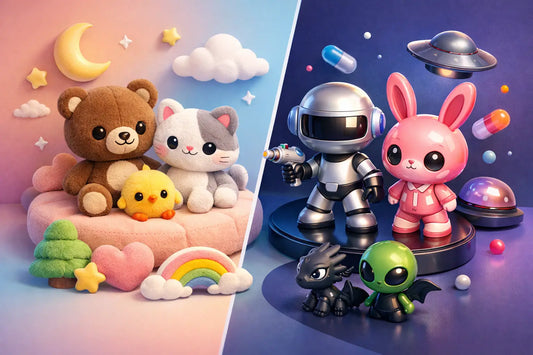 Plush vs Vinyl Collectibles: Which Fits You?