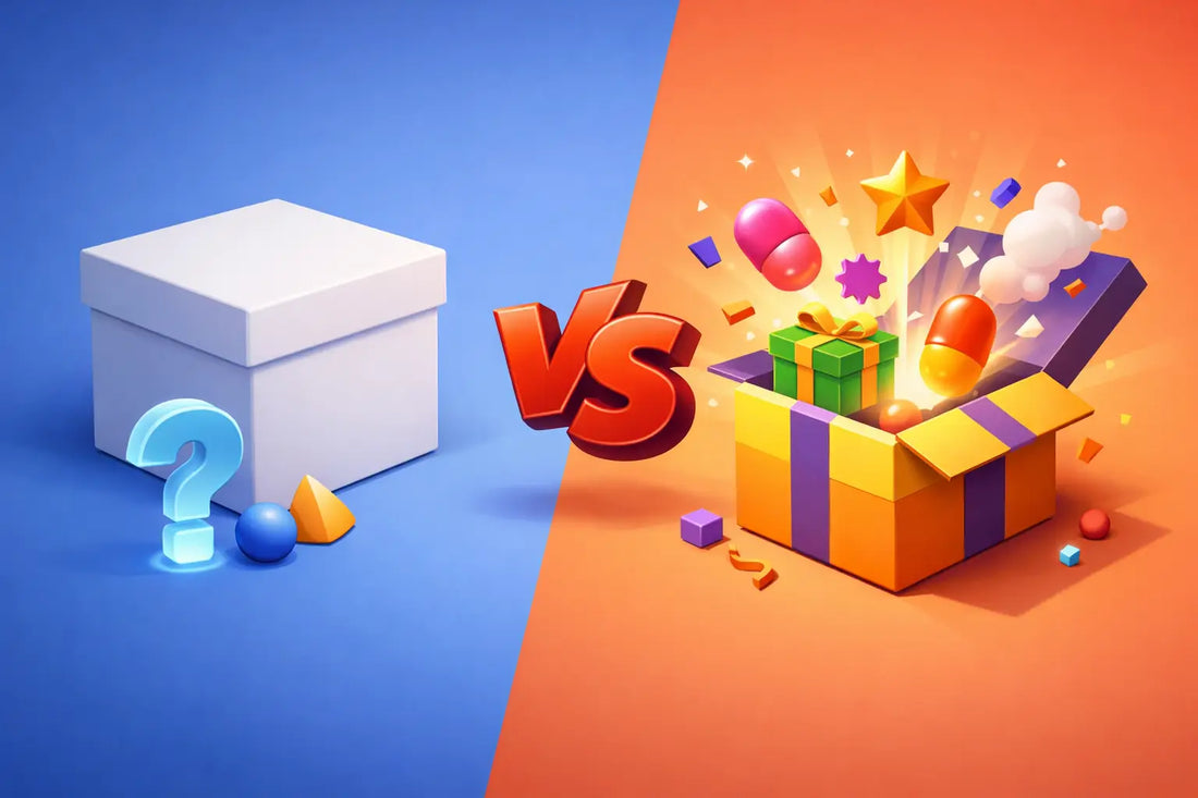 Blind Box vs Mystery Box: What Changes?