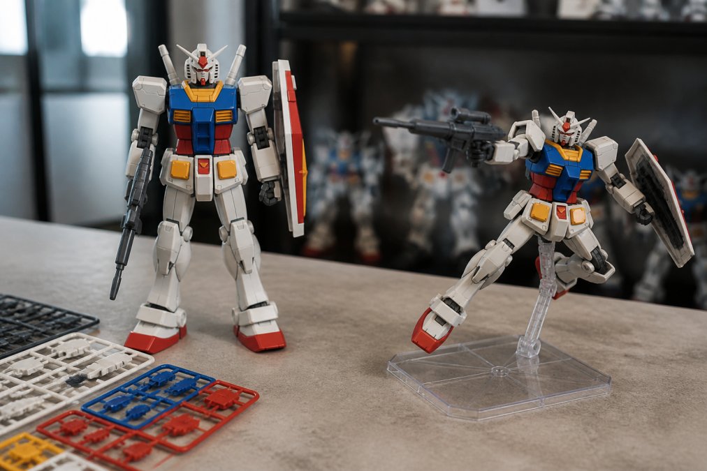 Gundam Model Kits vs Action Figures: Which to Buy