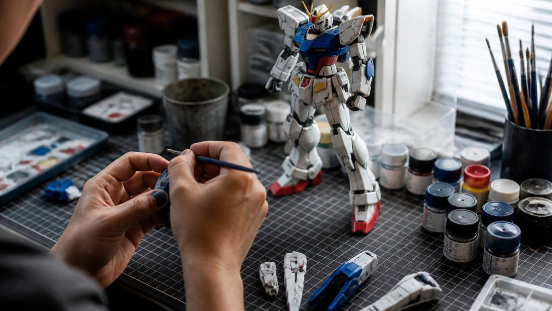 How to Paint and Customize Gundam Models at Home