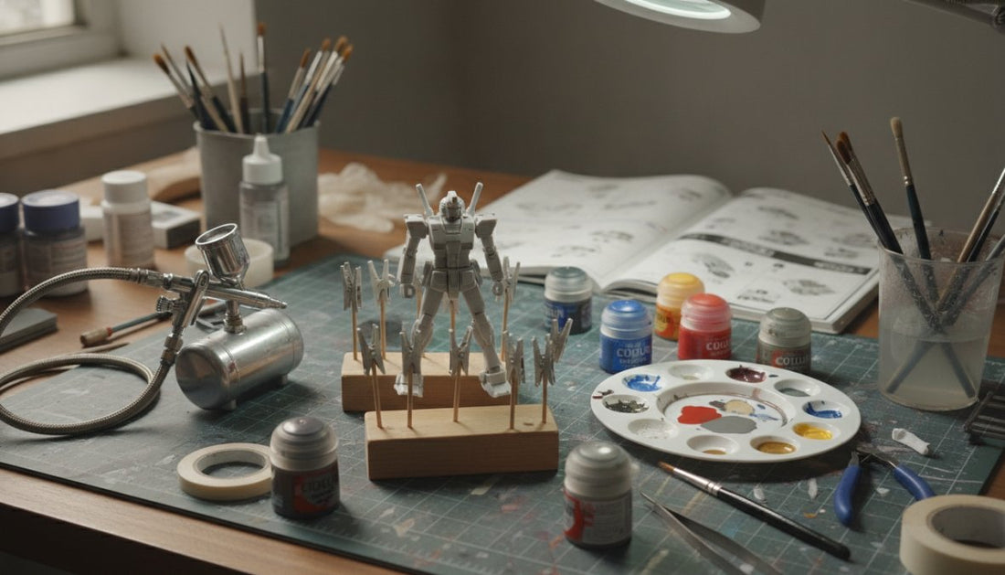 How to Paint Gundam Model Kits: Complete Step-by-Step Guide