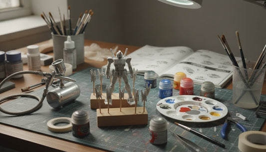 How to Paint Gundam Model Kits: Complete Step-by-Step Guide