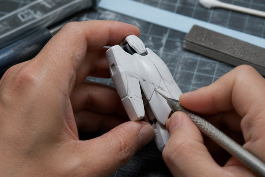 How to Scribe Panel Lines on Gunpla: Step-by-Step