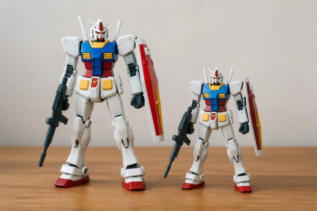 Master Grade vs Real Grade Kits: A Complete Comparison