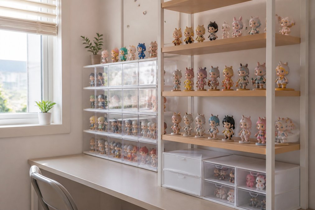 Organize Blind Box Figures in Small Rooms
