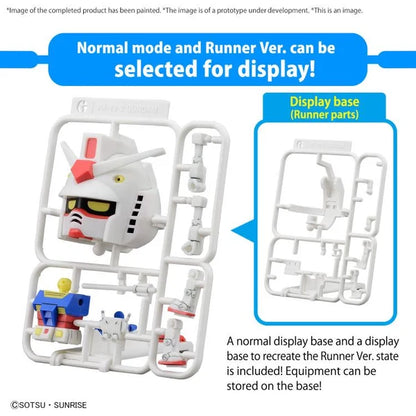 GunPLA-Kun: Deluxe Set (with Runner ver. Recreation Parts) - Model Kit