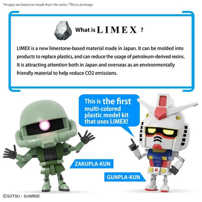 GunPLA-Kun: Deluxe Set (with Runner ver. Recreation Parts) - Model Kit