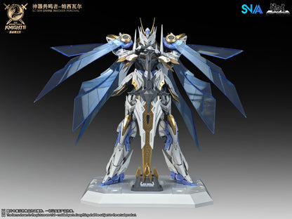 The Round Table Knights: Divine Invoker-Percival (Deluxe Ver.) - 1/144 Scale Model Kit