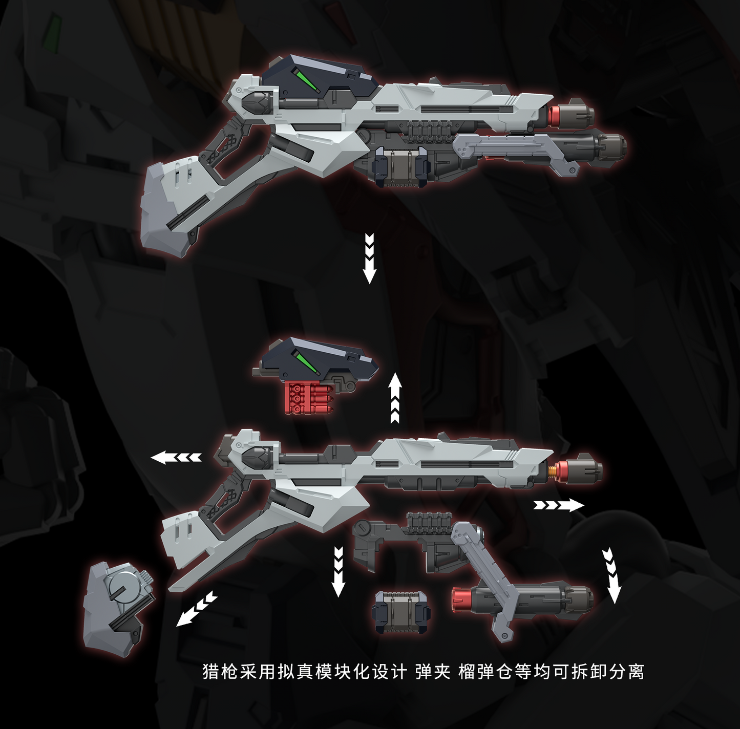 (Pre-Order) In Era RMD Series Fenrir - 1/72 Model Kit - Videguy Collectibles