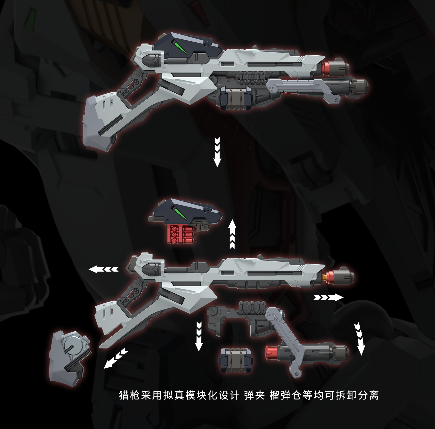 (Pre-Order) In Era RMD Series Fenrir - 1/72 Model Kit - Videguy Collectibles