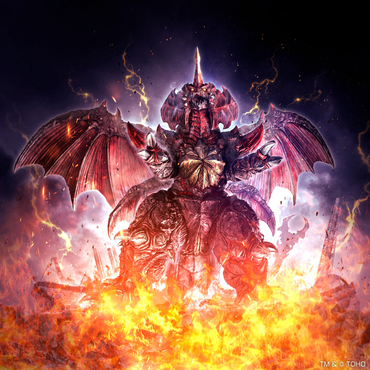 [Pre-Order] Godzilla:  Destroyah Perfect Form - Limited Edition PLAfig Model