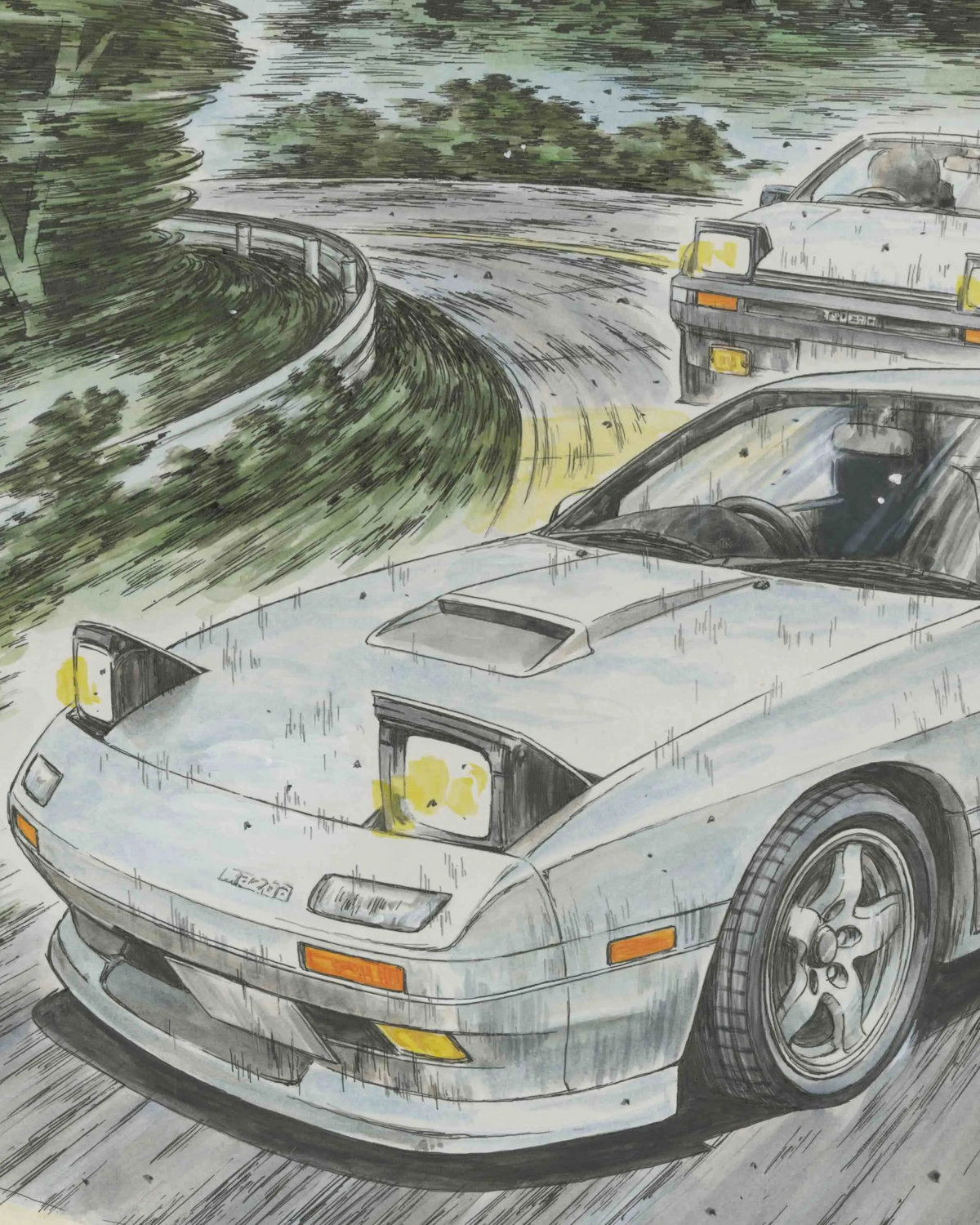 Initial D: Ryosuke Takahashi Savanna RX-7 FC3S (Special Edition) - 1/24 Model Kit