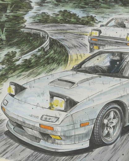 Initial D: Ryosuke Takahashi Savanna RX-7 FC3S (Special Edition) - 1/24 Model Kit