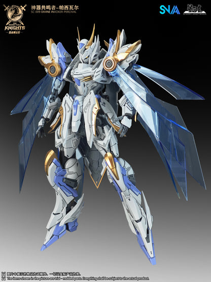 The Round Table Knights: Divine Invoker-Percival (Deluxe Ver.) - 1/144 Scale Model Kit
