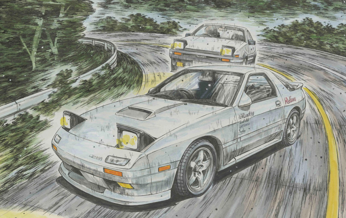 Initial D: Ryosuke Takahashi Savanna RX-7 FC3S (Special Edition) - 1/24 Model Kit