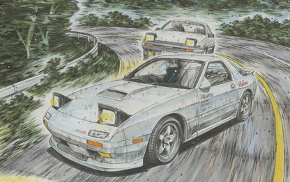 Initial D: Ryosuke Takahashi Savanna RX-7 FC3S (Special Edition) - 1/24 Model Kit