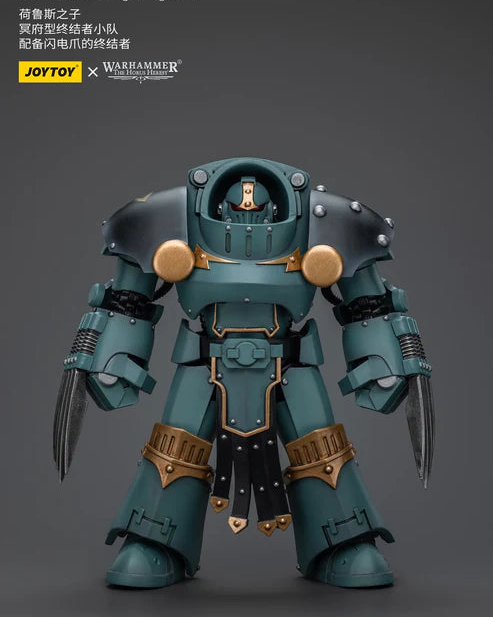 Warhammer The Horus Heresy: Sons of Horus - Tartaros Terminator Squad - Terminator with Lightning Claws - 1/18 Action Figure