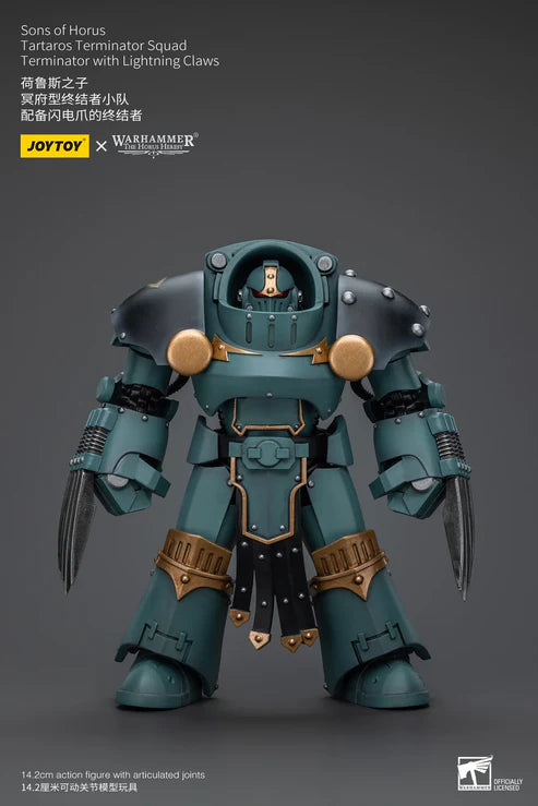Warhammer The Horus Heresy: Sons of Horus - Tartaros Terminator Squad - Terminator with Lightning Claws - 1/18 Action Figure