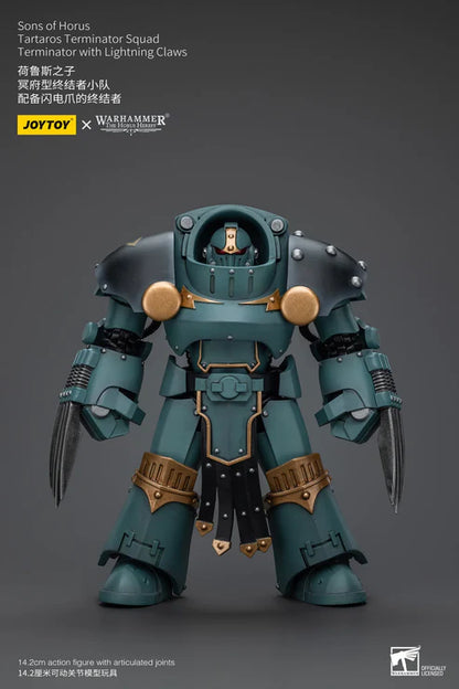 Warhammer The Horus Heresy: Sons of Horus - Tartaros Terminator Squad - Terminator with Lightning Claws - 1/18 Action Figure