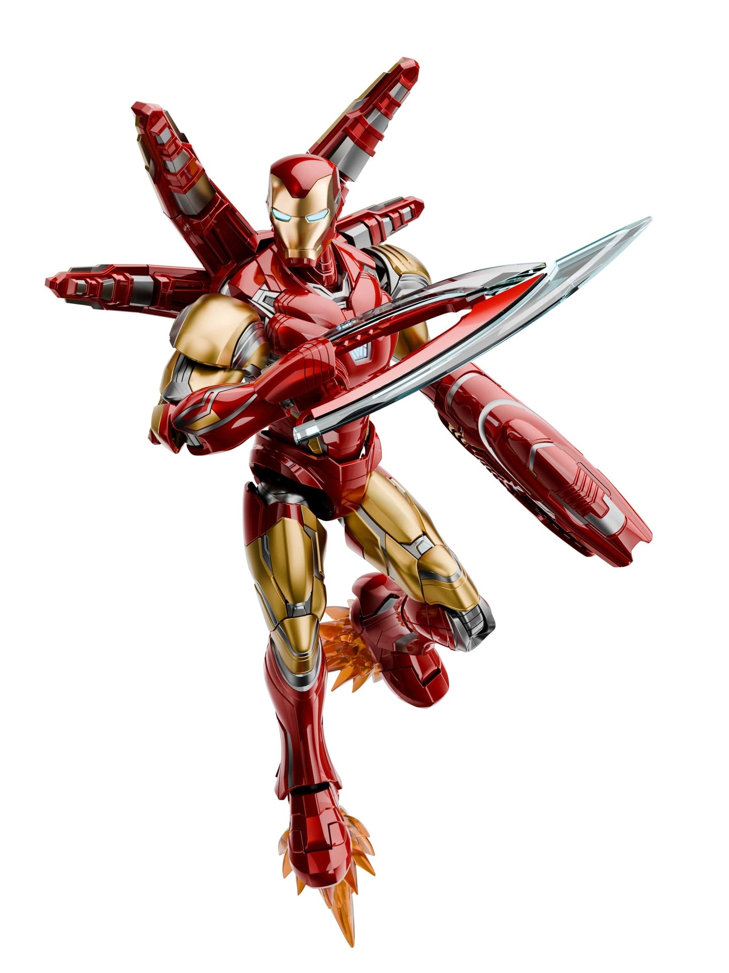 Marvel Infinity Saga: Champion Class 01-EX - Iron Man MK85 EX - Blokees Model Kit