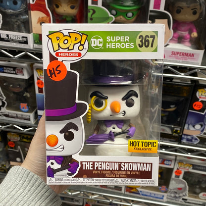 Funko POP! DC Heroes: The Penguin Snowman #367 (Hot Topic Exclusive)