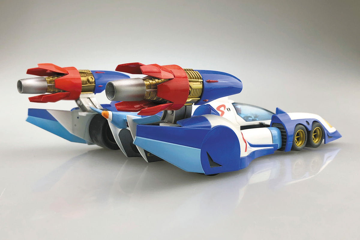 Cyber Formula - New Asurada AKF-0 Aero Mode/Aeroboost Mode/Spiralboost Mode - 1/24 Model Kit