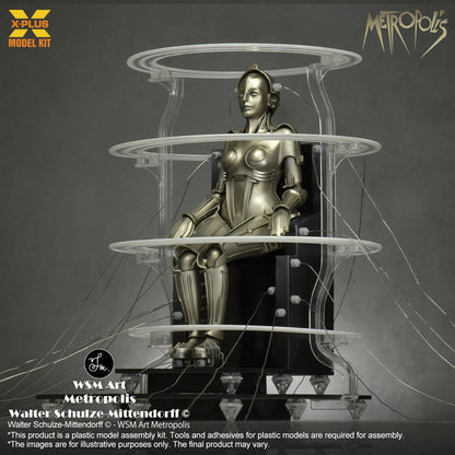 Metropolis: Maschinenmensch Seated Ver. - 1/8 Scale Model Kit