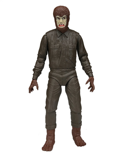 Universal Monsters: The Wolf Man - Glow in the Dark Retro Style Poseable Action Figure